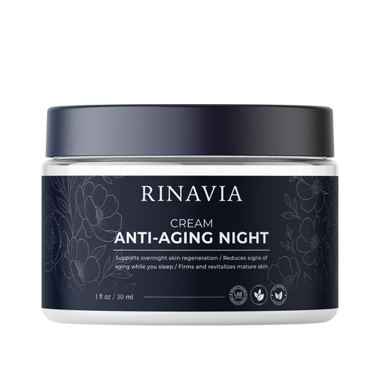 Crema de noche antienvejecimiento Rinavia
