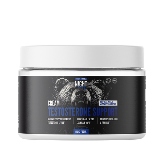 Crema de apoyo a la testosterona Night GUM
