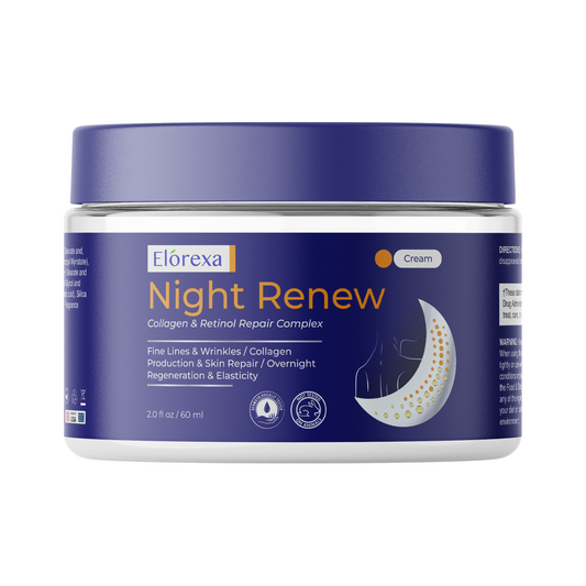 Crema renovadora nocturna Elorexa